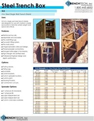 Steel Trench Box - Catalog